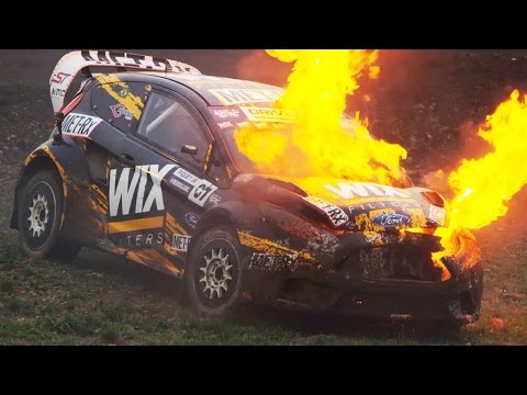 Tanner Foust Bests a Rowdy Field at Rally Seattle - Red Bull Global Rallycross