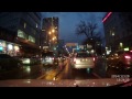 Ночное видео с регистратора с антирадаром Bellfort VR40 Wiper FHD. Зима. Киев.