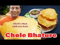 Chole Bhature Most Addictive Eats! Tea-Chole Rich and Irresistible! Street-Style Bhatura Recipe!