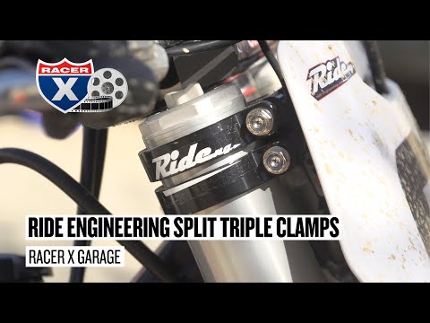 Racer X Garage: Ride Engineering Split Triple Clamps