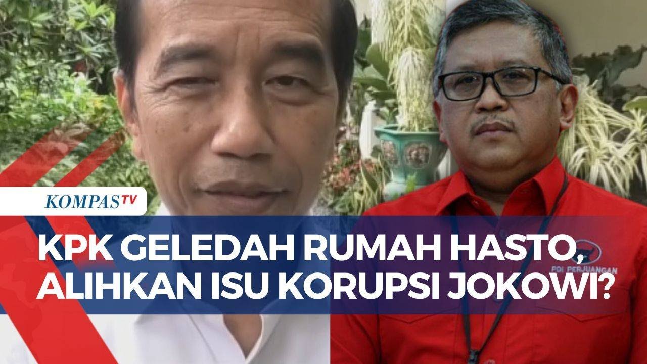 Respons Jokowi Soal Isu KPK Geledah Rumah Hasto Hanya Pengalihan Isu: Proses Hukum Biasa