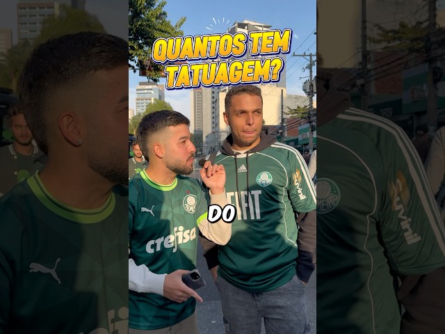 VOCÊ FARIA UMA TATUAGEM DO SEU TIME? 🤔🖋️ #falalukinhas
