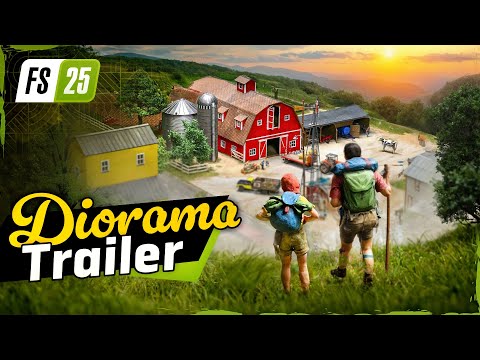 This Farm is a Tiny Farm - Diorama Trailer!
