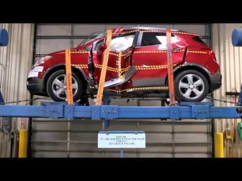 Тест на видео катастрофа Opel Mokka от 2012 г.