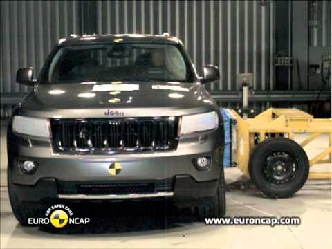 Видео краш-теста Jeep Grand cherokee с 2010 года