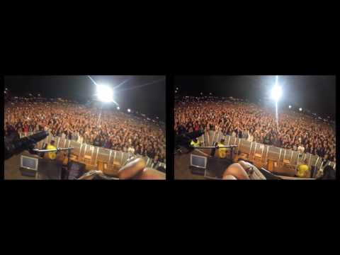 @DrBrianMay Selfie Stick Video |3D| Sweden Rock Festival [June 09, 2016]