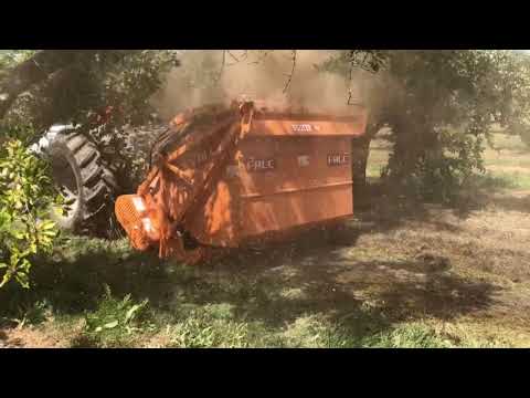 video Измельчитель с бункером для растительных остатков FALC SOLEX (Италия)