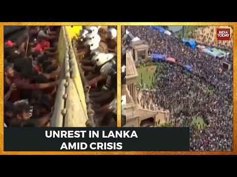 Watch: Most defining images from Sri Lanka protests amid raging economic crisis caught on cam