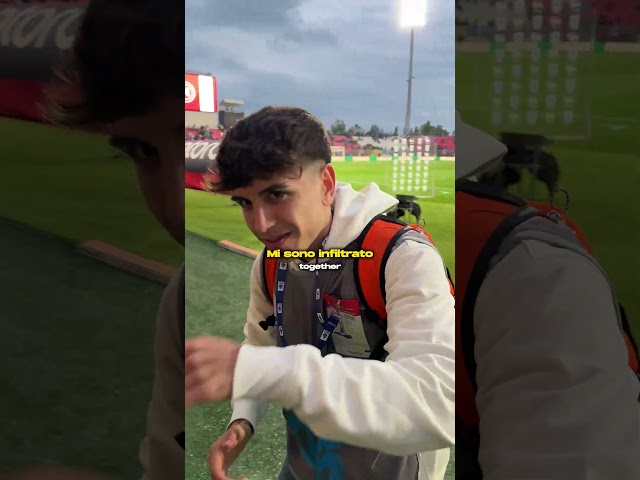 Quanto tempo posso restare all'interno di una stadio di SERIE A!?? #calcio #mctominay