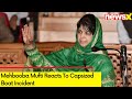 Boat Capsized In Jhelum River | Former J&K CM Mehbooba Mufti Reacts To Incident | NewsX