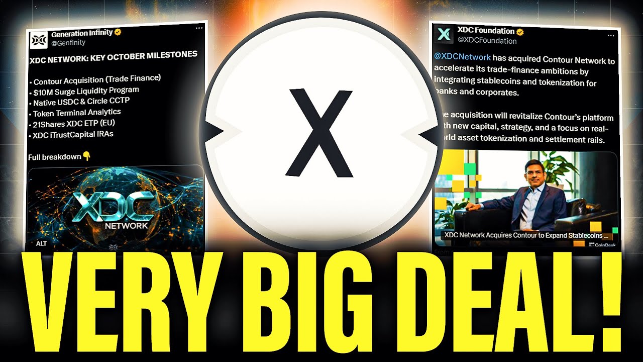 XDC Holders This Is A Very Big Deal | Huge XDC Network News