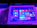 Fujitsu Stylistic Q584 tablet bemutato video | Tech2.hu