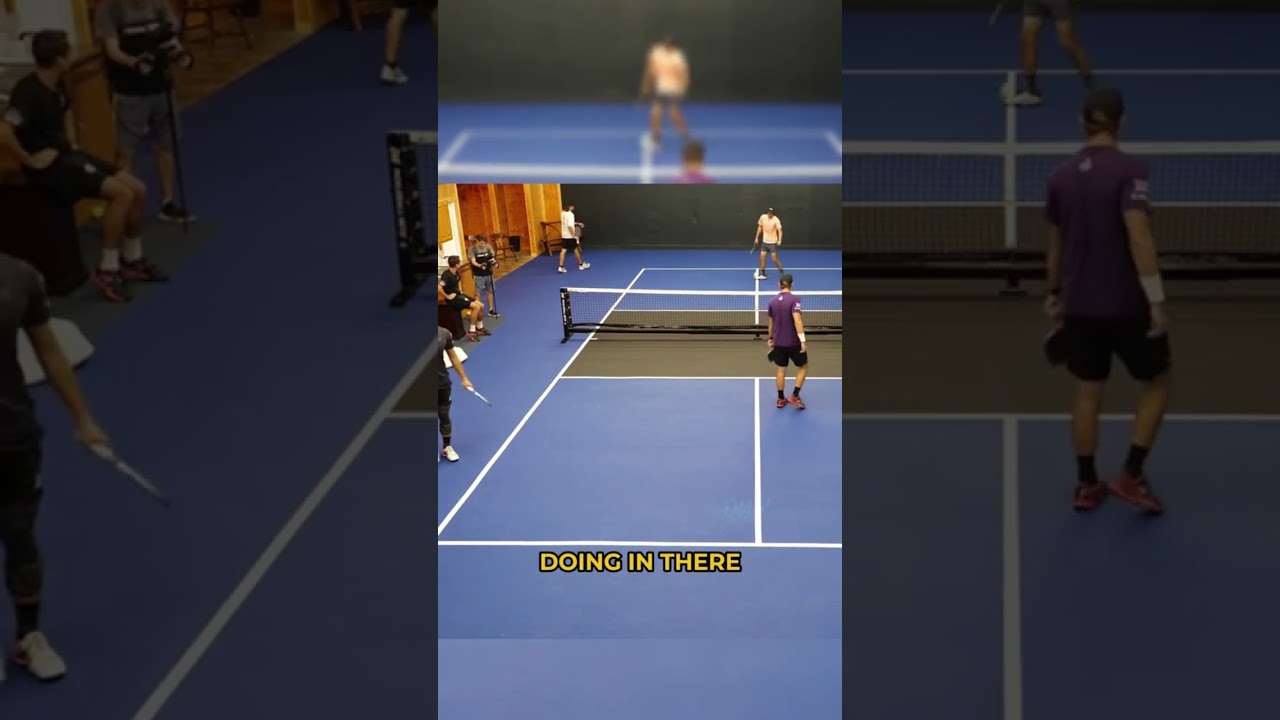Lefty ATP Pickleball play!
