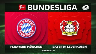 FC Bayern München vs. Bayer 04 Leverkusen | Matchday 9 — Bundesliga 2025/26