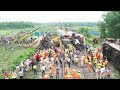 Kanchenjunga Express Train Accident: Drone Visuals Show Ongoing Restoration in Darjeeling | News9  - 02:15 min - News - Video