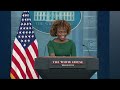 LIVE: Karine Jean-Pierre holds White House briefing | 12/6/2023  - 00:00 min - News - Video