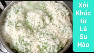 Sticky Rice with Kumquat Leaves/ No Kumquat Leaves needed, Soft, chewy and delicious sticky rice ...