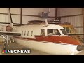 Missing private jet found at bottom of lake decades later
