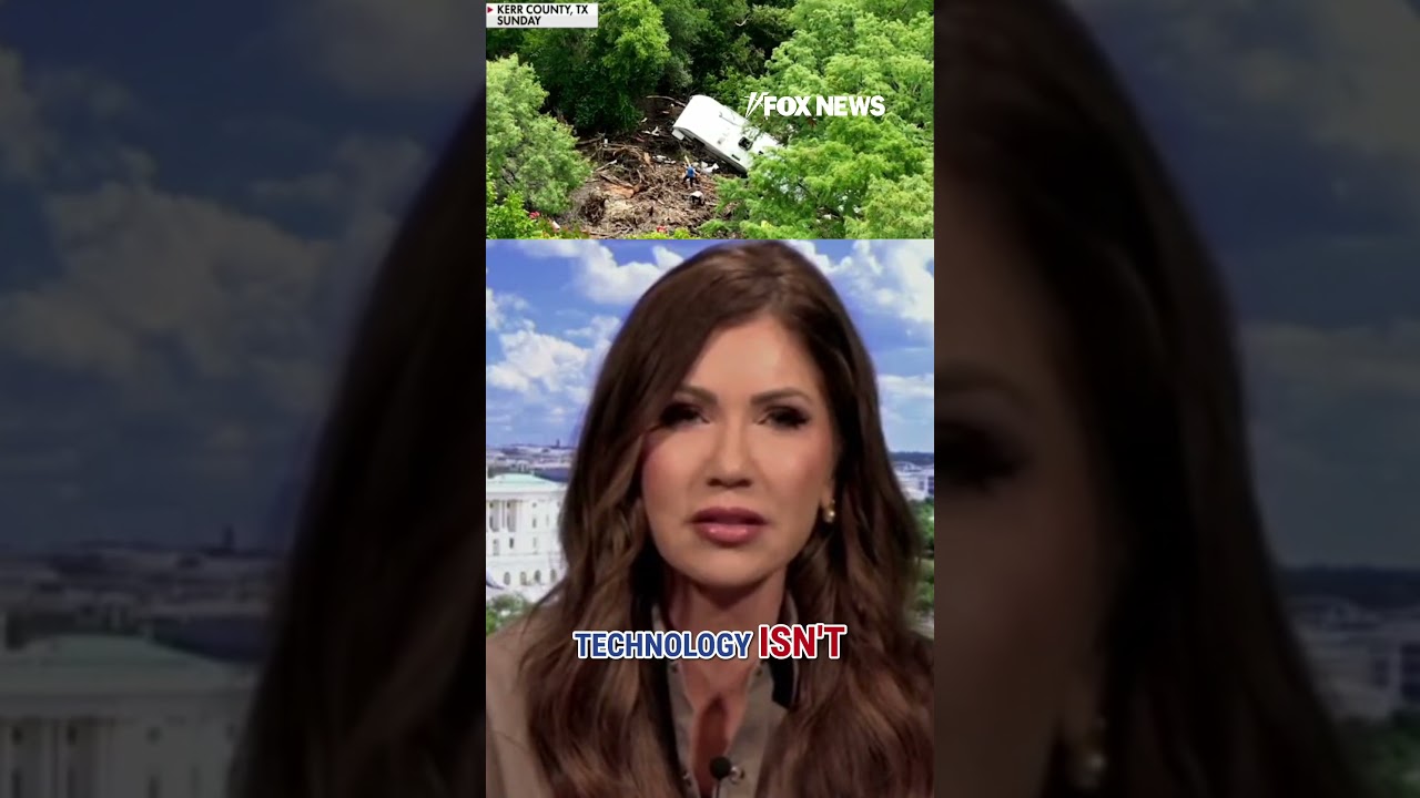 Noem responds to critics #shorts #foxnews #news #us #fox #usnews #texas #floods #disaster