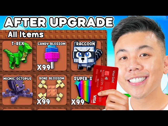 I Upgraded My SUBSCRIBERS Accounts in Grow a Garden!