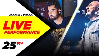 Live Performance – Jaani – B Praak – Radio Mirchi Awards