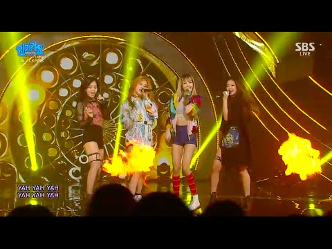 BLACKPINK - '붐바야(BOOMBAYAH)' 0828 SBS Inkigayo