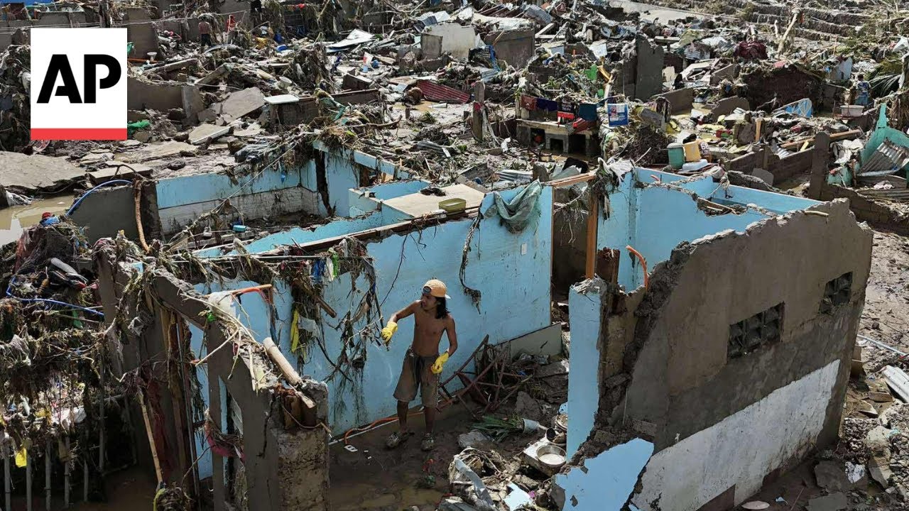 Typhoon Kalmaegi leaves 66 dead, mainly in Philippine province still recovering from deadly quake