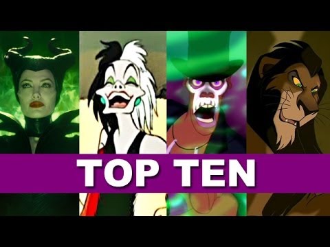 Top Ten Disney Villain Songs - Beyond The Trailer DISNEY - YouTube