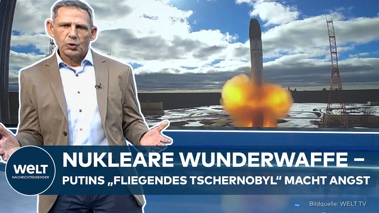 PUTINS NUKLEARE-WUNDERWAFFE: Wie Russland mit dem "Fliegenden Tschernobyl" den Westen schockt