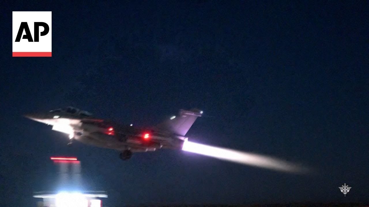 British warplanes join French to strike suspected IS weapons facility in Syria