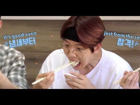 EXO EATING COMPILATION PART 3 (Travel the world on EXO's Ladder)