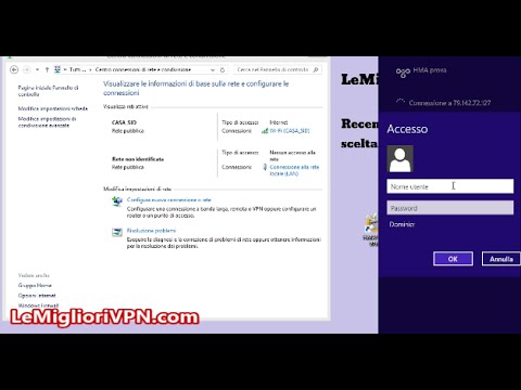 Come creare una connessione vpn in windows 8 | Video guida