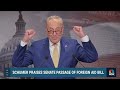 Schumer calls on House to pass foreign aid package for Ukraine and Israel  - 01:35 min - News - Video