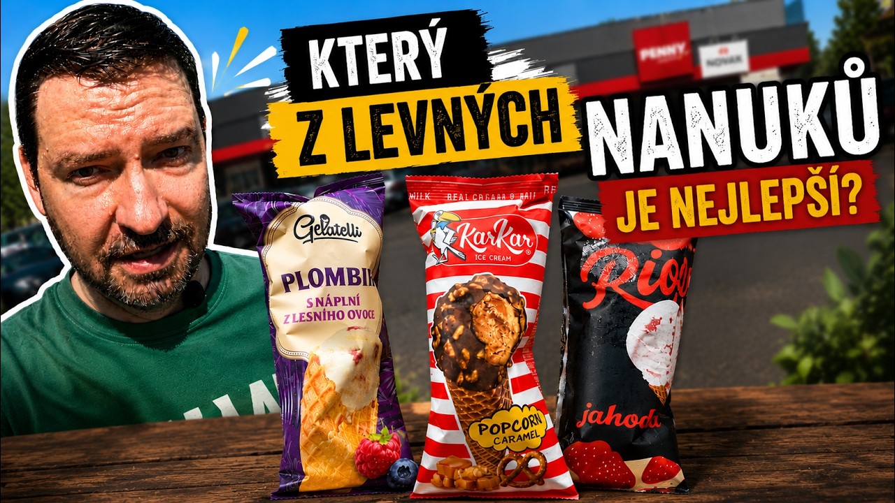 Který supermarket má nejlepší zmrzlinový kornout: Výsledek opravdu překvapil