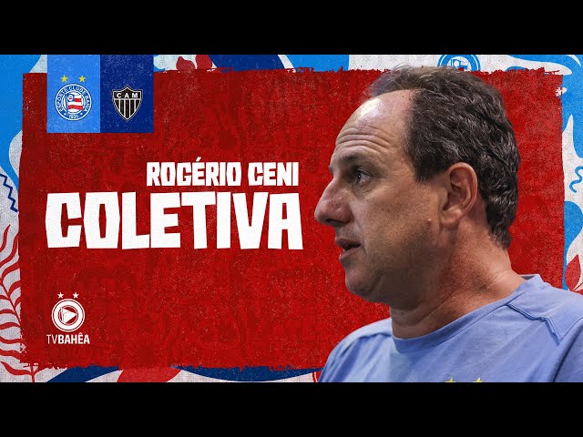 COLETIVA - ROGÉRIO CENI - BAHIA 2 x 1 ATLÉTICO/MG - BRASILEIRÃO (12/07/25)