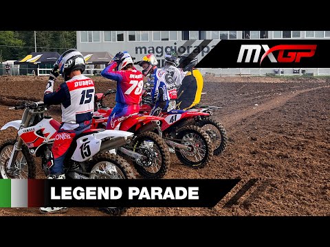 Legend Parade | MXGP of Italy 2023 #MXGP #Motocross