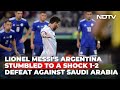 FIFA World Cup: Messis Argentina Suffer Shock 1-2 Defeat vs Saudi Arabia