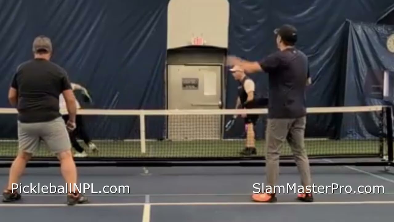 President of the Official NPL National Pickleball League gets HIT! VIEWER WARNING! Protect Your EYES
