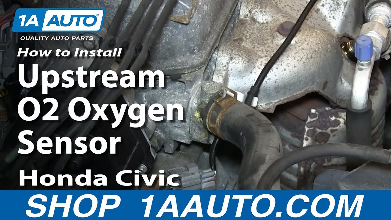 How to replace oxygen sensor honda civic 2000 #3
