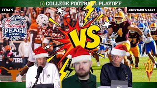 Texas vs. Arizona State | Peach Bowl | College Football Playoff Preview