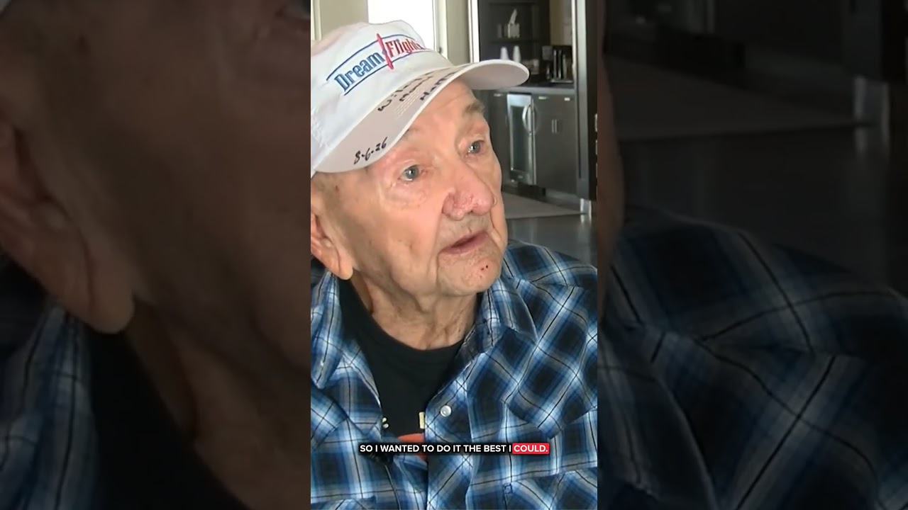 'I'm in no condition to do that': WWII vet flies at 100