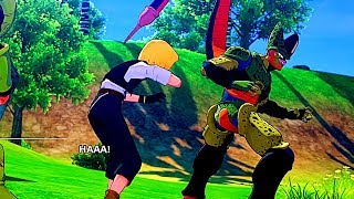 Cell Eats Android 18 Scene - Dragon Ball Z Kakarot - ...