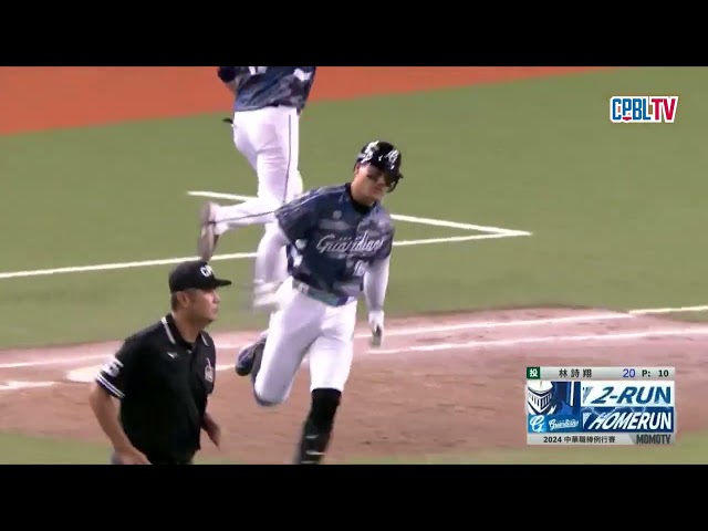 影/《CPBL》「國防部長」張育成炸裂大巨蛋首轟 富邦8:0大勝台鋼