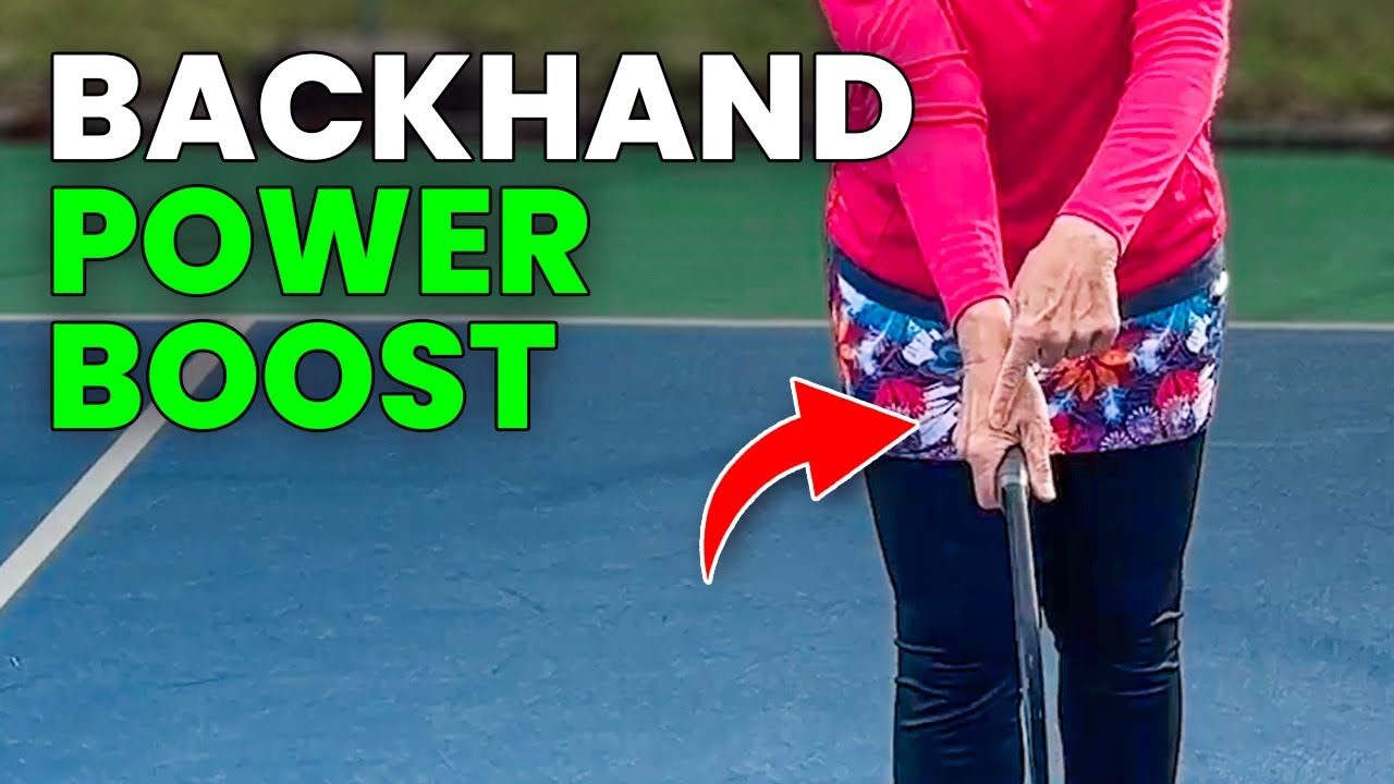 3 Proven Tips for a Better Pickleball Backhand