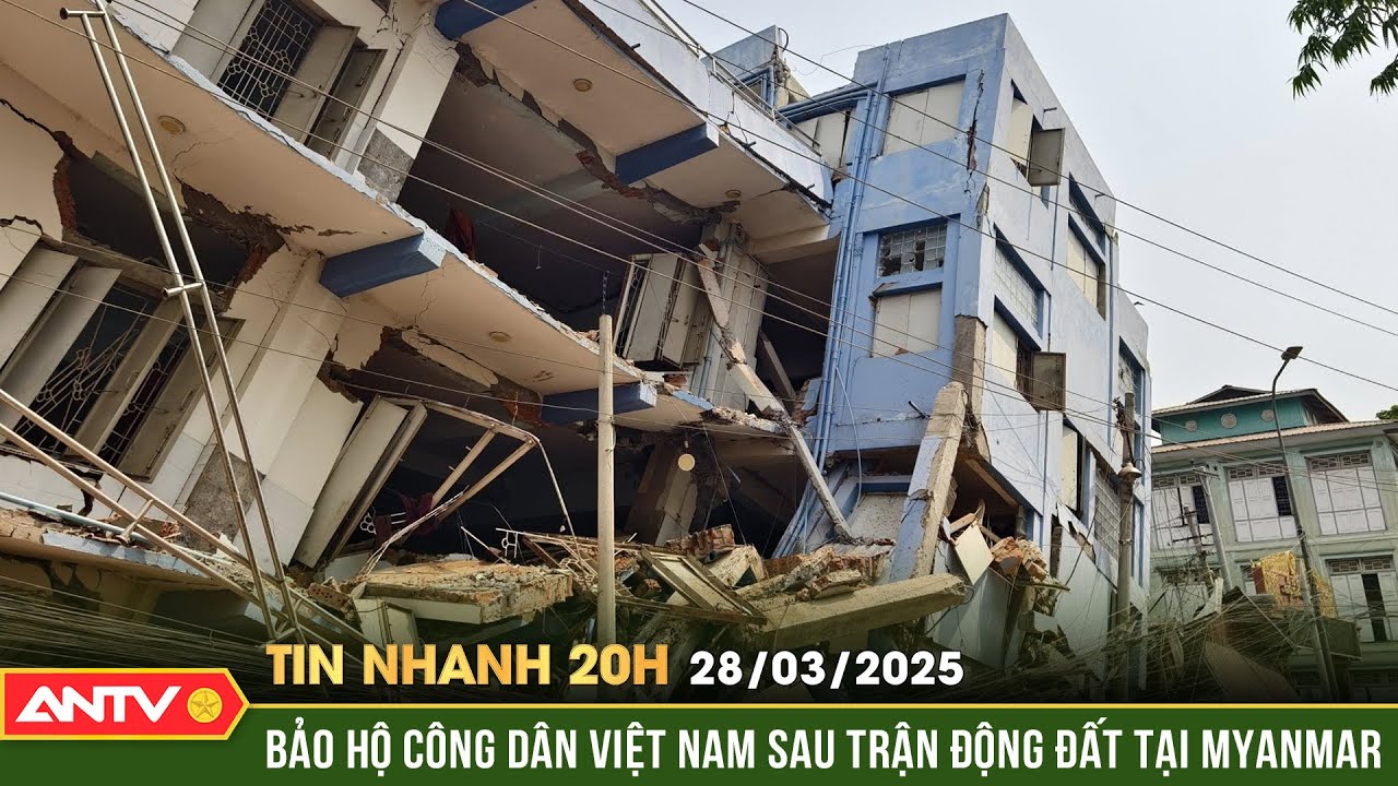 Theo dõi tình hình, bảo hộ công dân Việt Nam sau trận động đất tại Myanmar | Tin nhanh 20h ngày 28/3