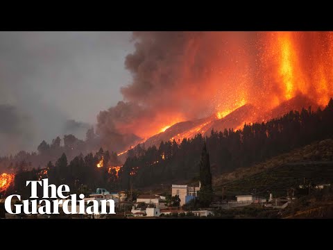 Volcano erupts in Spanish Canary Islands, exclusive visuals Volcano erupts in Spanish Canary Islands, exclusive visuals