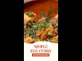 Simple Egg Curry | #Shorts | Sanjeev Kapoor Khazana