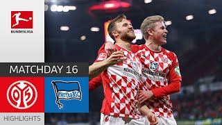 1. FSV Mainz 05 — Hertha Berlin 4-0 | Highlights | Matchday 16 – Bundesliga 2021/22