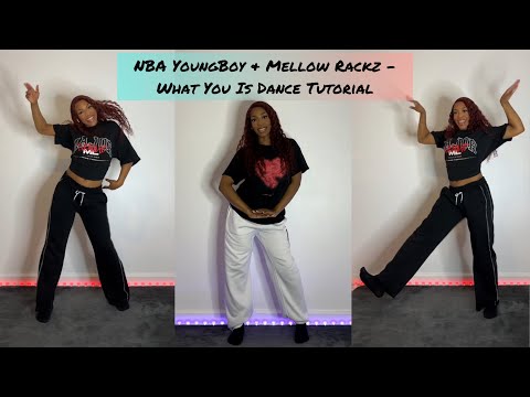 NBA YoungBoy & Mellow Rackz - What You Is (Easy Step by Step Dance Tutorial)