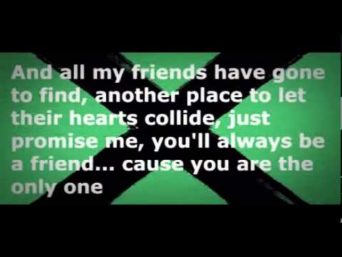 Ed Sheeran - One Lyrics